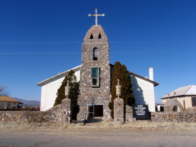 Closed Church in Hachita